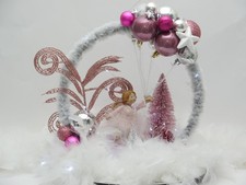 Adventsgesteck Weihnachtsgesteck Weihnachten Winter Adventskranz Tischgesteck