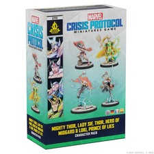 Marvel Crisis Protocol Asgardians Mighty Thor Lady Sif Thor Loki Miniatures Set