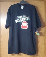 South Park "Give Me Presents" Cartman T-Shirt XL New
