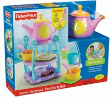 Fisher Price Servin Surprises Tea Party Set Tea for Two 2 years Very Rare