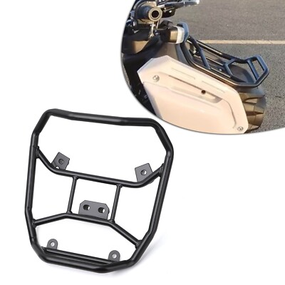 Motorcycle Front Carrier Rack in Heavy Iron Material Compatible with Yamaha Zuma