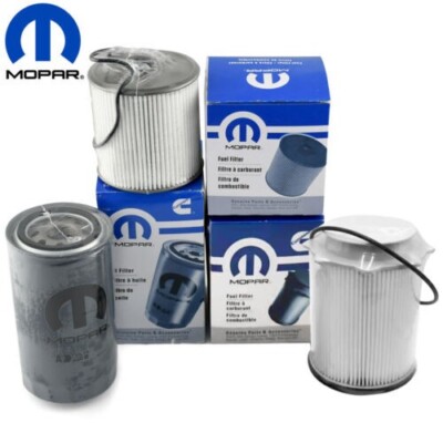 OEM 2019-22 Ram 2500 3500 4500 5500 Factory Mopar Diesel Fuel and Oil Filter Set