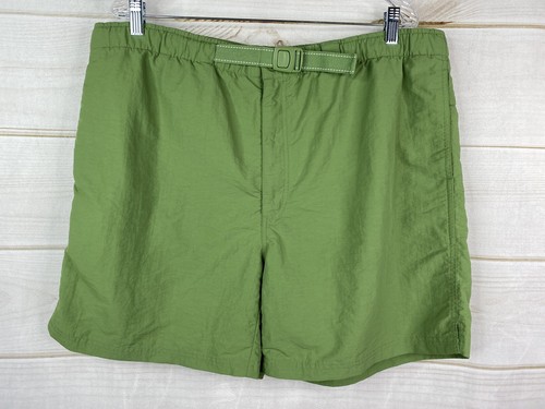 Lands End Men's XL Shorts Nylon Belted 