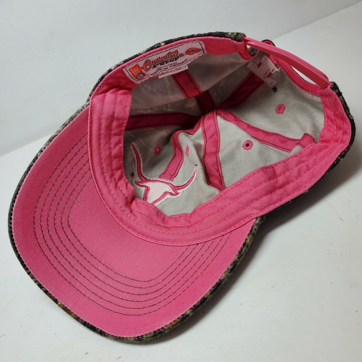 University of Texas Longhorns Camo Pink Logo Hat Adjustable  display picture 3