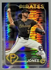 2024 Topps Chrome Jared Jones Prism Refractor Rookie RC #96 Pirates
