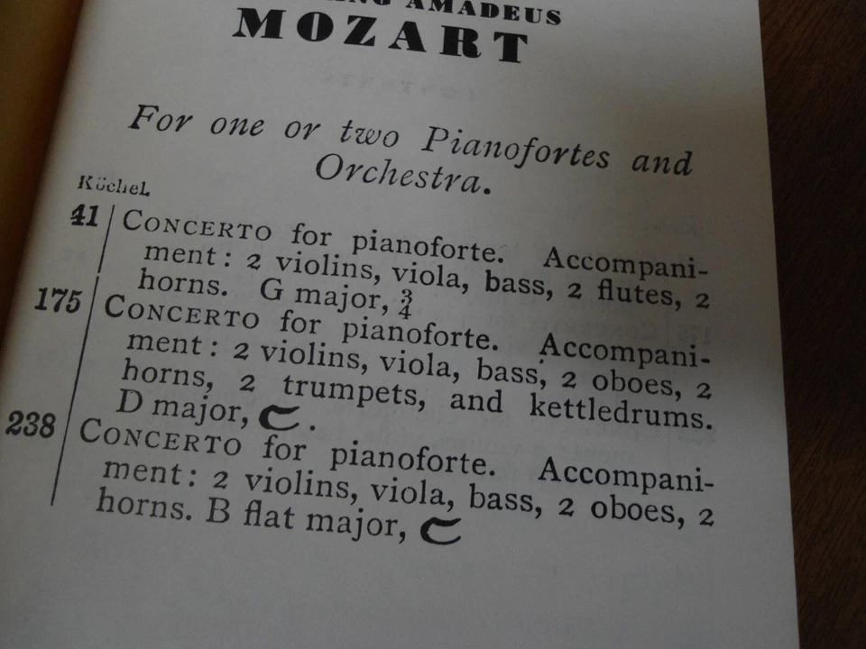 No.971 MOZART Piano Concerti No. 4-6 / KALMUS Study Score - Image 4 of 4