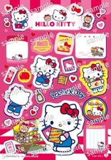 Sanrio Sticker Set Book 463stickers '24 Hello Kitty My Melody Kuromi Cinnamoroll