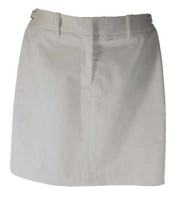 The Limited Virtual Stretch White Pencil Straight Skirt Lined Women's Size 2 New