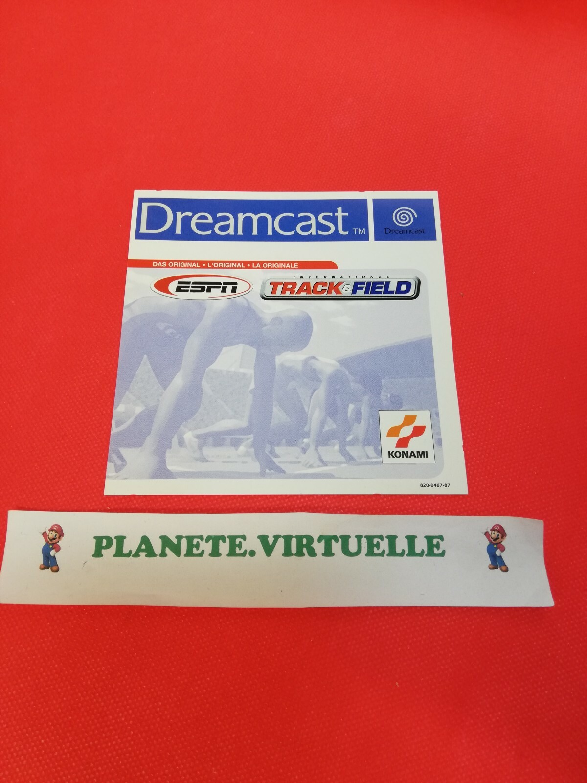 Jeu Track & Field Pour Sega Dreamcast - Neuf, Sous Blister Scellé - Jeu D'athlétisme