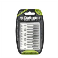Plakkontrol Brush E Clean Carbon Scovolino Monouso Testina In Gomma 40 Pezzi