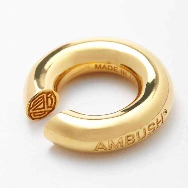 AMBUSH(アンブッシュ) SOLITALIE EARRING ゴールド AMBUSH(アンブッシュ) SOLITALIE EARRING ゴールド（AMBUSH