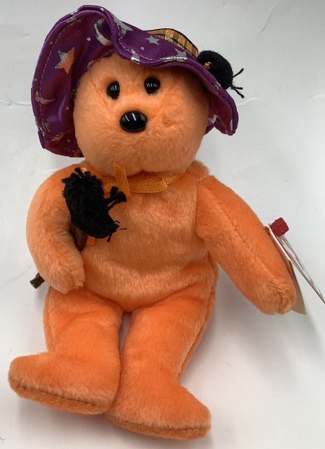 orange beanie baby