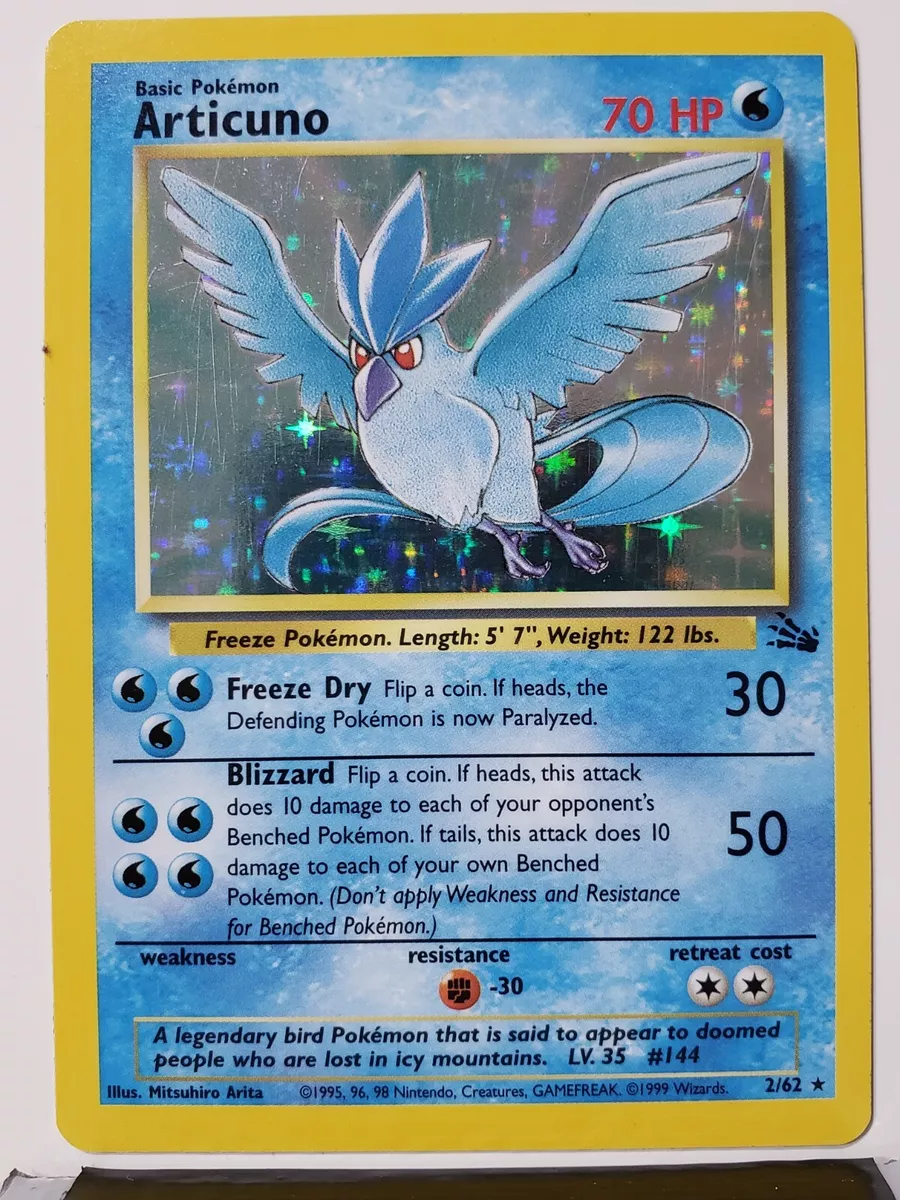 Busca: Articuno  Busca de cards, produtos e preços de Pokemon