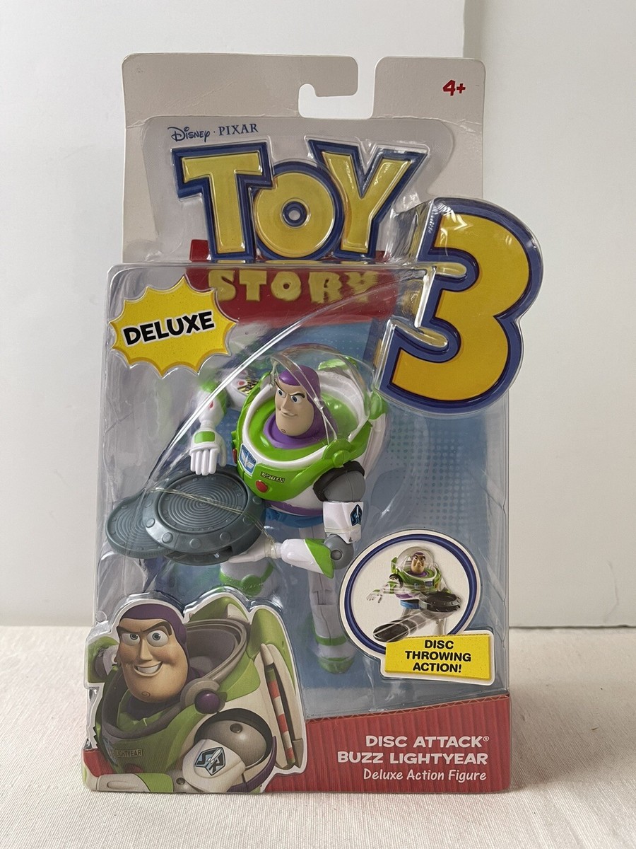 Disney Toy Story 3 Disc Attack Buzz Lightyear Deluxe Action
