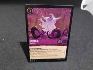 Ursula Sea Witch 59/204 Cold Foil Into the Inklands NM Lorcana