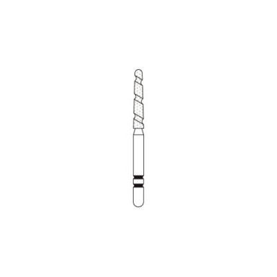 Premier 2000049 TS2000 FG 2004.9 Round End Taper Speed Cut Diamond Burs 5/Pk