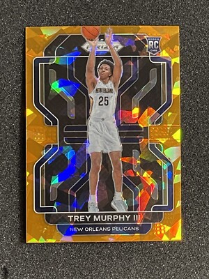 2021-22 NBA PRIZM ORANCE ICE PRIZMS Trey Murphy III 3 RC ROOKIE DUNK CONTEST