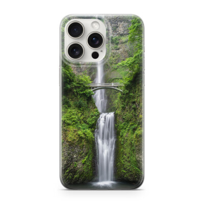 Sunny-Case Handyhülle für iphone X/Xs Indonesion Wasserfall Dschungel Nr.673