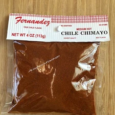 Authentic Fernandez ~Chile Chimayo 4 oz~ Red Chili Powder Molido Rojo Spice
