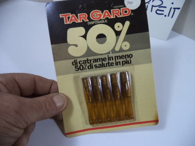 TAR GARD P TYPE CIGARETTE MOUTHPIECE New 5 Piece Pack