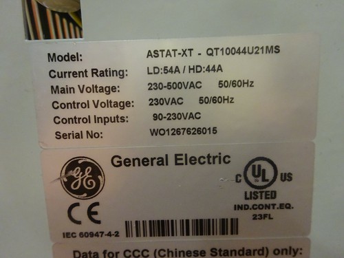 Controlador General Electric Drive ASTAX-IX QT10044U21MS - Imagen 3 de 3