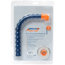 8-1/2" X 12" QUICK SET SHIELD KIT WITH MAGNETIC BASE LOC-LINE #60527