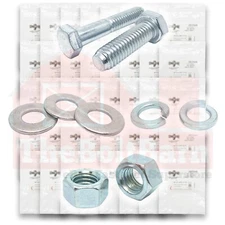 Metric Class 10.9 Hex Cap Screws, Nuts, Washers & Lock Washers Zinc - 2011 PCS