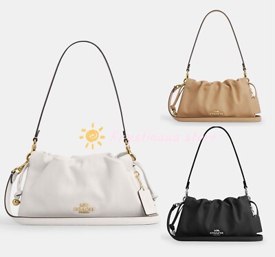 【COACH】上質スムースレザー＊ファイエ ショルダーバッグ CV529 COACH】上質スムースレザー＊ファイエ ショルダーバッグ CV529