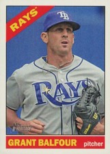 2015 Topps Heritage High Number - Grant Balfour #514