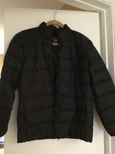 The Childrens Place Boys Puffer Jacket Black Size 16