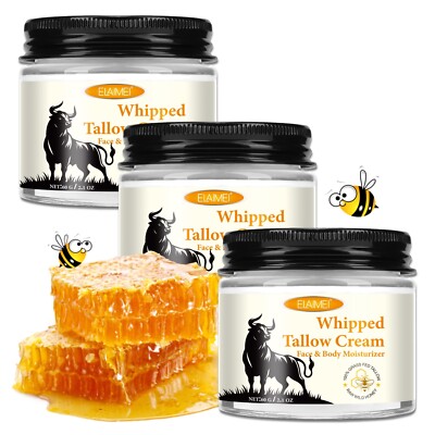 Gesicht Creme Hautcreme Rindertalg Honig Beef Tallow Hautpflege Hautpflegecreme