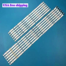 12Pcs LED strips For Samsung UE55H6240 UE55H6260 UE55H6270 UE55H6290 UE55H6400