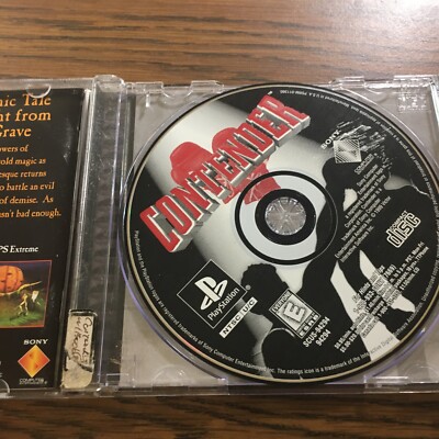 Contender (Sony PlayStation 1, 1999) Complete Black Label Tested