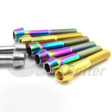 M5 Titanium Bolt Taper Cone Socket Cap Head 30 35 40 45 50 65mm GR5 Ti 4mm Allen