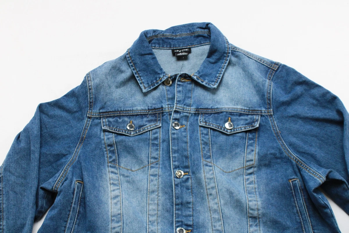 City chic deals denim jacket