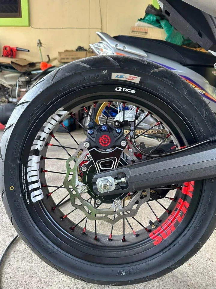 C21 Rear Caliper For Honda CRF 250 300 M L Rally All Year Hard Aluminum 6061 T6 - Изображение 4 из 4