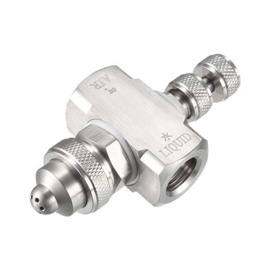 Air Atomizing Nozzle 1/4BSPT Misting Low Pressure Wide Angle Spray Tip Nozzles