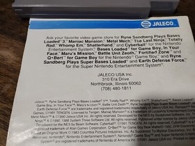 Vintage Rampart Nintendo NES Cart/Manual and Nintendo case Tested Working 