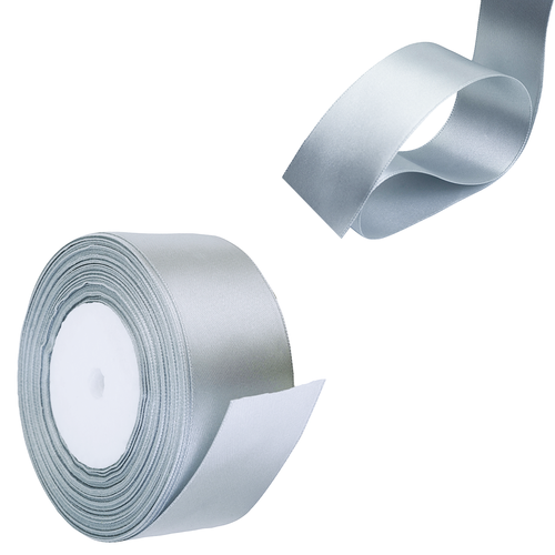 Multicoloured Double Sided Beautiful Satin Ribbon 40mm 50mm Wide Plain Roll 25m - Picture 111 of 133