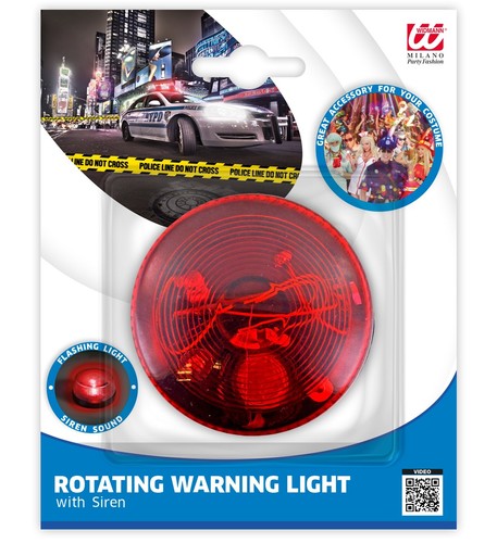 LUZ DE ADVERTENCIA CON SIRENA intermitente luz azul luz roja policía luz de advertencia luz de fiesta - Imagen 3 de 9