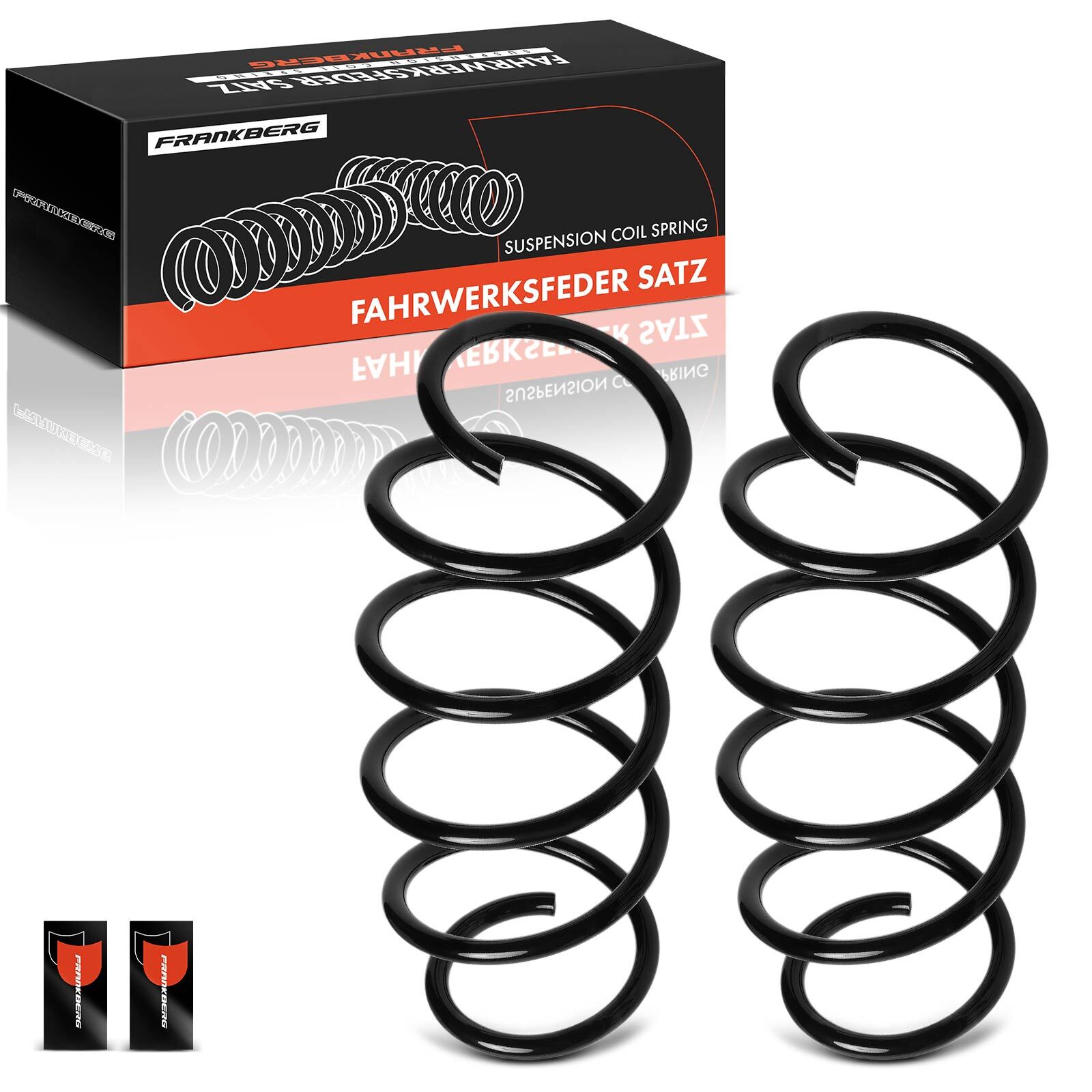 FRANKBERG 2x Coil Spring Set for Ford Fusion JU 2002-2012 Front RA1818 RA3560