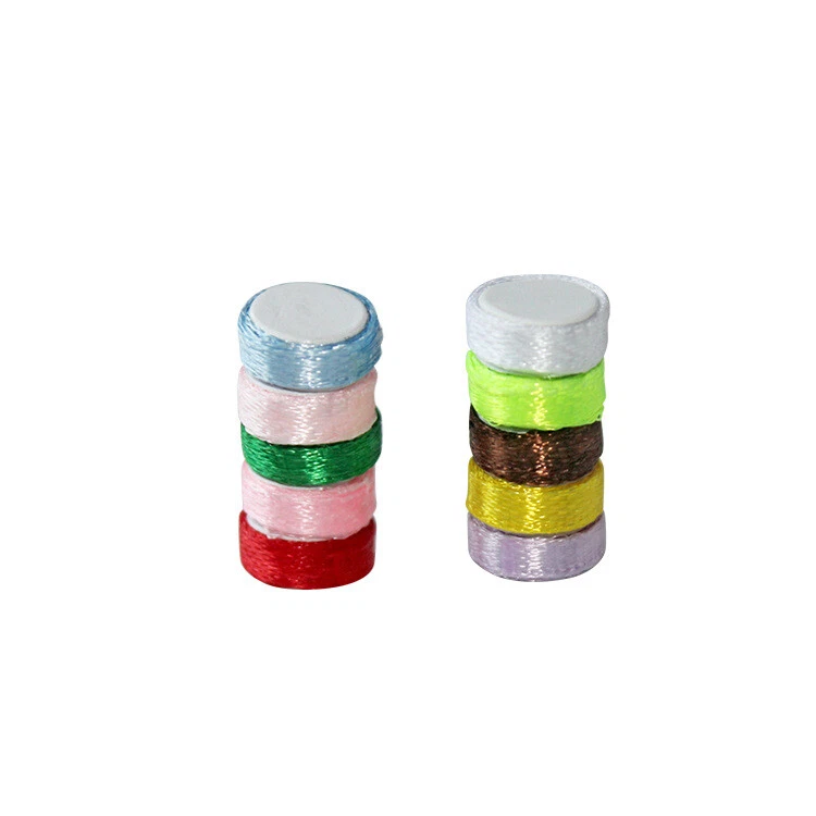 Kit de 5 piezas hágalo usted mismo escala 1:12 cinta para casa de muñecas sala de costura miniaturas lote adornos Foto 4 de 4