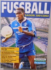 Schalke 04 Sonderheft FUSSBALL Saison 2001/2002 BZ/RN Riesen Poster Mannschaft