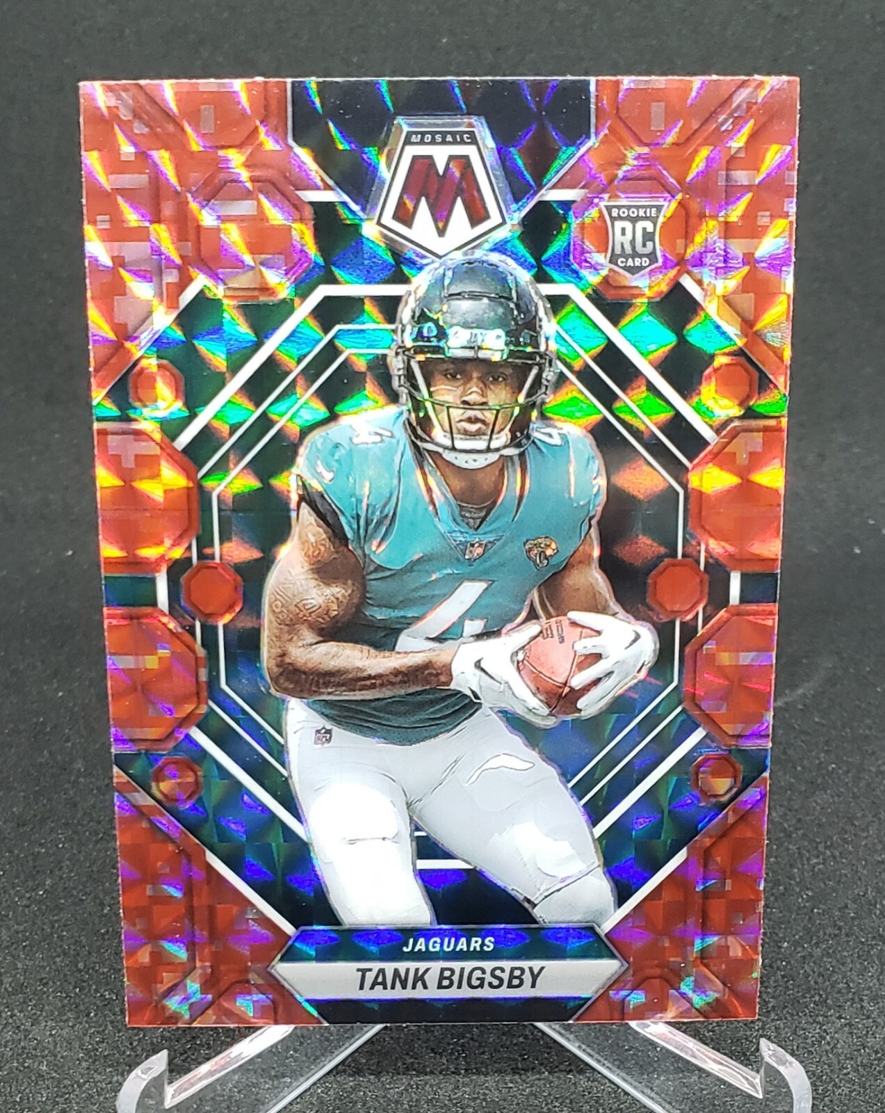 2023 Mosaic Red Prizm #364 Tank Bigsby RC Jaguars
