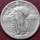 1918 Standing Liberty Quarter 25c VF Details #101764