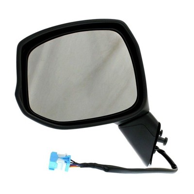 Left Driver Mirror Black Power Heated Manual Fold 12-13 Honda Civic 76258Tr3A31