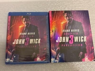 John Wick 3 Parabellum [Keanu Reeves Halle Berry Blu Ray + DVD + Digital Sealed