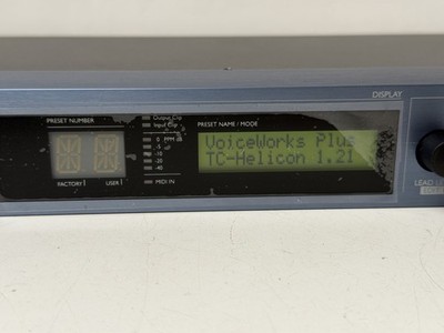 TC Helicon Voiceworks Plus Multi-Effects Harmonizer - USED