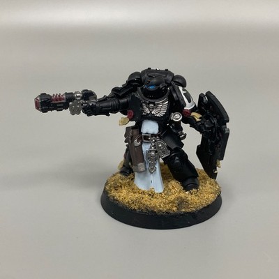 PRIMARIS LIEUTENANT SPACE MARINES WARHAMMER 40K BLACK TEMPLARS INDOMITUS VOLKITE