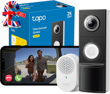 D235 2K 5MP Doorbell Wireless 180°DFOV Ultra-Wide Video Doorbell Wireless or Wir